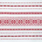 Towel ceremonial woven red TM Yaroslav