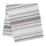 Towel ceremonial woven brown TM Yaroslav