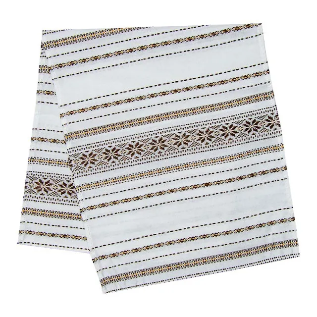 Towel ceremonial woven brown TM Yaroslav