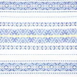 Towel ceremonial woven blue TM Yaroslav