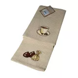 Набір рушників Сувенірних диз.4 Чашка з кавою 2 шт 45х75 см ТМ Ярослав