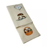 Набір рушників Сувенірних диз.9 Гриби 2 шт 45х75 см ТМ Ярослав Набір рушників Сувенірних диз.9 Гриби 2 шт 45х75 см ТМ Ярослав