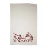 Towel waffle with a print Coffee 45x75 cm TM Yaroslav