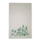 Towel waffle with a print Olive 45x75 cm TM Yaroslav Towel waffle with a print Olive 45x75 cm TM Yaroslav