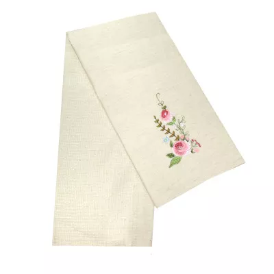 Set of semi-linen towels with embroidery TM Yaroslav 003 45x75 cm 2 pcs