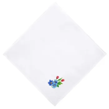 Napkin semi-linen with embroidery 005 wildflowers TM Yaroslav