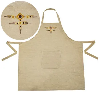 Apron linen with embroidery of Trypillya culture m.K-102 TM Yaroslav