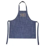 Apron m.K-410/2 cotton with Trypillia blue embroidery TM Yaroslav