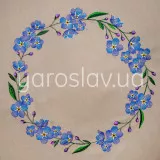 Скатертина (бавовна) з вишивкою ТМ "Ярослав"_002 сурова
