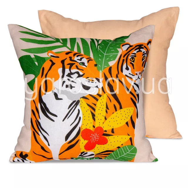  Подушка декоративная 35х35 Тигр