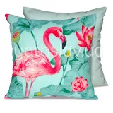  Подушка декоративная 35х35 Фламинго