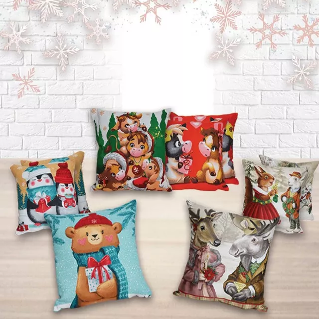 Pillow decorative Christmas 35x35 cm TM Yaroslav