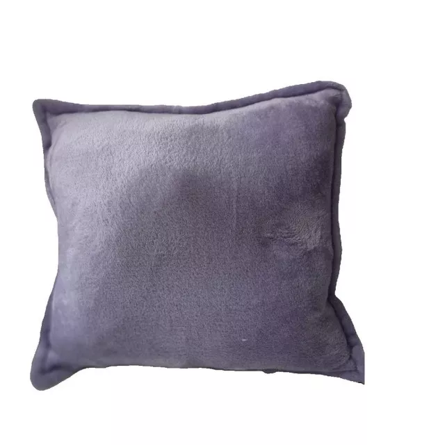 Подушка декоративна флісова f-332 лавандова 35х35 см ТМ Ярослав