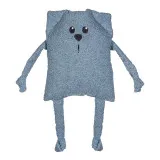 Подушка декоративна Кіт І-536 велюр синя 25х33 см ТМ Ярослав Подушка декоративна Кіт І-536 велюр синя 25х33 см ТМ Ярослав