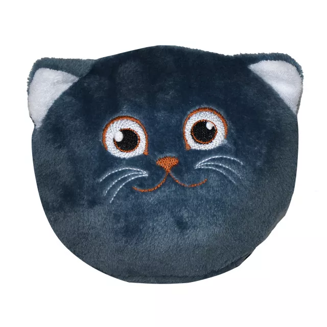 Подушка для відпочинку - маска для сну м.I-489-1 Котик синьо-сірий ТМ Ярослав