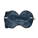 Подушка для відпочинку - маска для сну м.I-489-1 Котик синьо-сірий ТМ Ярослав