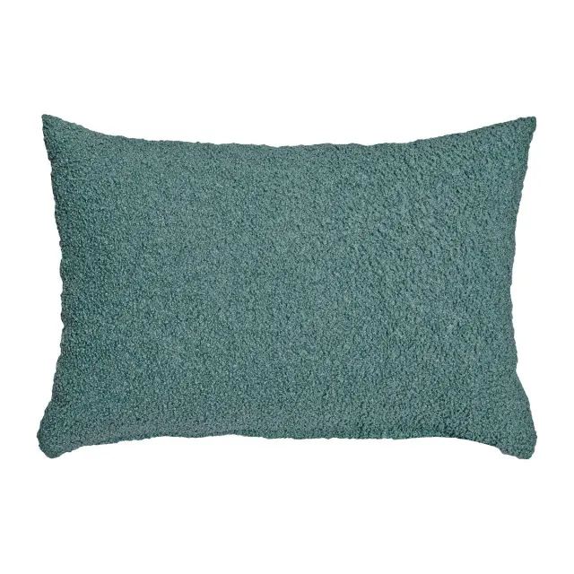 Подушка декоративна велюр смарагдова 35х50 см ТМ Ярослав