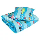 Set of children's calico/silicone blanket and pillow TM Yaroslav