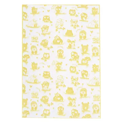 Blanket сhildren's cotton dis.12/6 Owls 100x140 cm TM Yaroslav