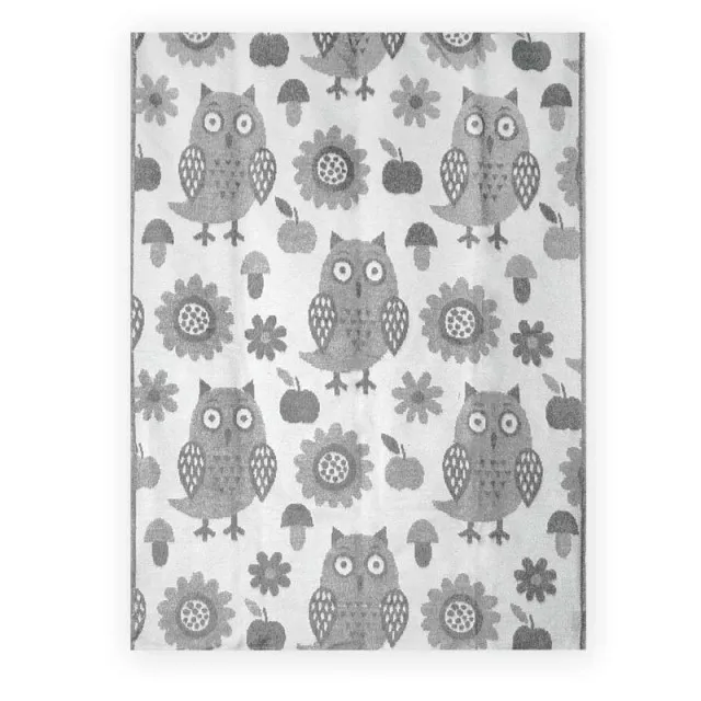 Blanket сhildren's cotton dis.5/31 Owls 100x140 cm TM Yaroslav