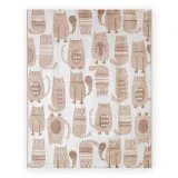 Blanket сhildren's cotton dis.7/7 Cats 100x140 cm TM Yaroslav Blanket сhildren's cotton dis.7/7 Cats 100x140 cm TM Yaroslav