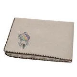 Blanket children's wool/hemp with embroidery 100x140 cm TM Yaroslav Blanket children's wool/hemp with embroidery 100x140 cm TM Yaroslav