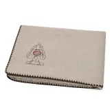 Blanket children's wool/hemp with embroidery 100x140 cm TM Yaroslav Blanket children's wool/hemp with embroidery 100x140 cm TM Yaroslav