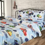 Комплект постільної білизни дитячий t378 Бязь набивна ТМ Ярослав