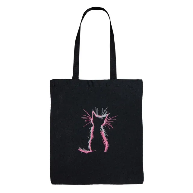 Еко-сумка м.Р-395/1 з вишивкою Кіт ТМ Ярослав