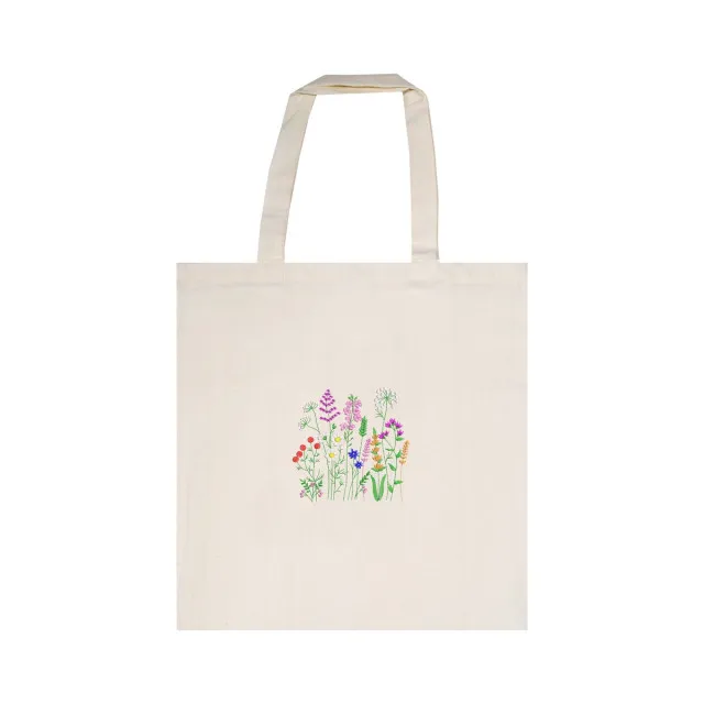 Ecological bag м.Р-395/1 with embroidery of Wildflowers TM Yaroslav