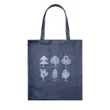 Ecological bag м.Р-395/1 with embroidery Winter forest dark gray TM Yaroslav