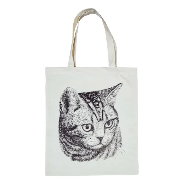 Ecological bag м.Р-396 Black and white cat 42x40 cm TM Yaroslav