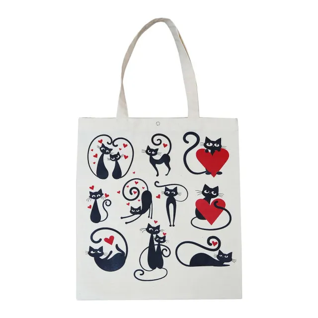 Ecological bag м.Р-396 Cats in love 42x40 cm TM Yaroslav