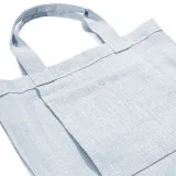 Bag linen m.R-537 with a pocket blue 37×40 cm TM Yaroslav