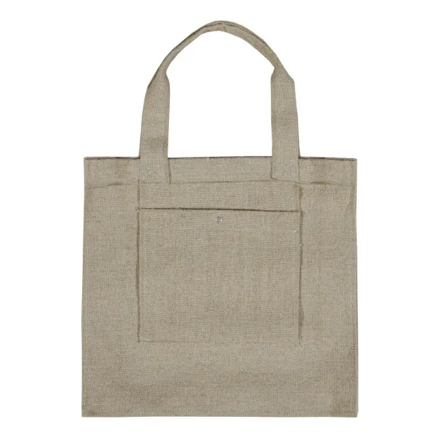 Bag linen m.R-537 with a pocket rough 37×40 cm TM Yaroslav
