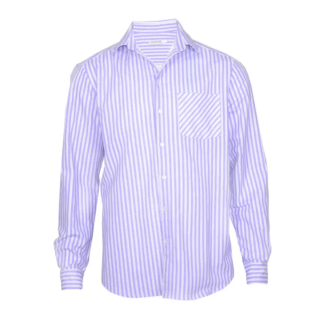 Men's flannel shirt m.F-139 TM Yaroslav lilac stripe