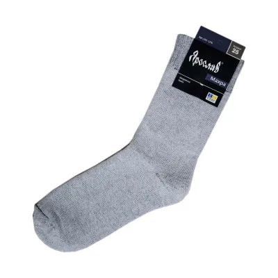 Шкарпетки махрові сірі ТМ Ярослав