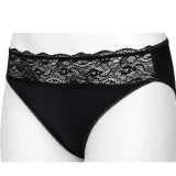Briefs women's knit m.F-132 cotton black TM Yaroslav Briefs women's knit m.F-132 cotton black TM Yaroslav