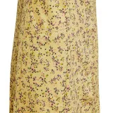 Халат трикотаж м.Ф-080 квіти на гірчичному ТМ Ярослав