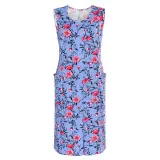 Bathrobe knitwear m.F-080 flowers on blue TM Yaroslav Bathrobe knitwear m.F-080 flowers on blue TM Yaroslav