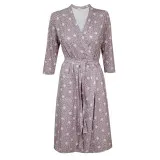 Bathrobe knitwear m.F-120 Flowers on powder TM Yaroslav
