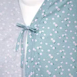 Bathrobe knitwear m.F-120 Flowers on turquoise TM Yaroslav Bathrobe knitwear m.F-120 Flowers on turquoise TM Yaroslav