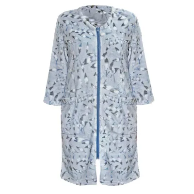 Халат флісовий м.Ф-137 листя ТМ Ярослав