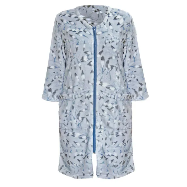 Fleece bathrobe m.F-137 leaf TM Yaroslav