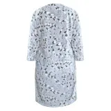 Fleece bathrobe m.F-137 leaf TM Yaroslav