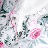 Ночная рубашка (кулир) ТМ "Ярослав" м.915 (цветы на белом)