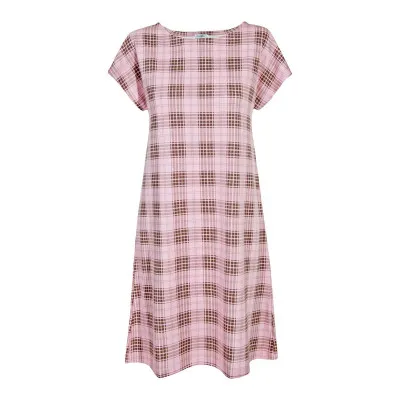 Nightgown m.538 brown check TM Yaroslav