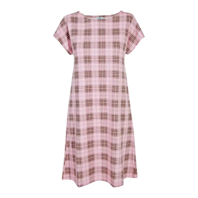 Nightgown m.538 brown check TM Yaroslav