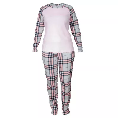 Suit interlock m.F-185 pink cell jumper with trousers TM Yaroslav