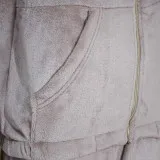 Suit fleece m.981 with zipper coffee TM Yaroslav